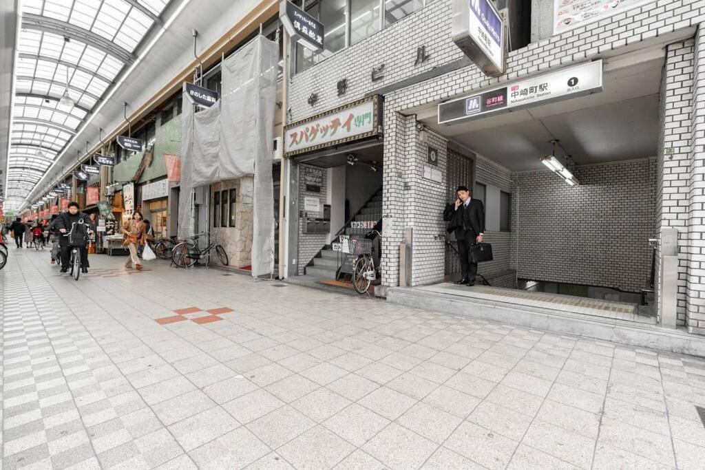 F House 中崎屋 梅田 Apartemen *
